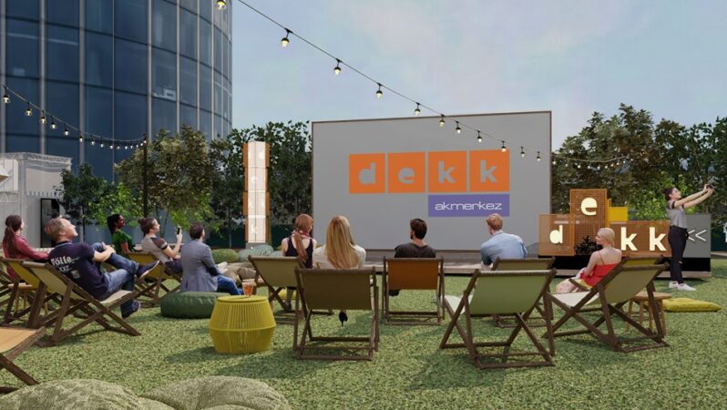 Şehrin ritmi, dekk akmerkez ile yükseliyor!