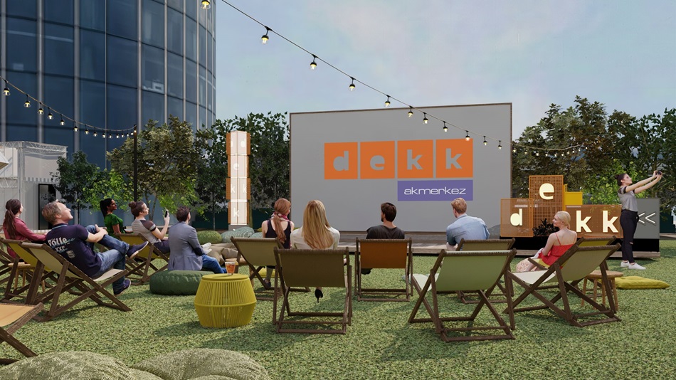 Şehrin ritmi, dekk akmerkez ile yükseliyor!